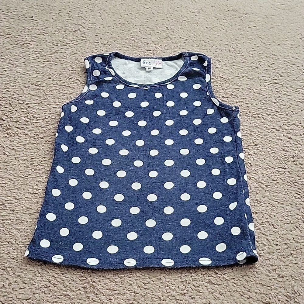 Freestyle Girl’s Polkadot Tank